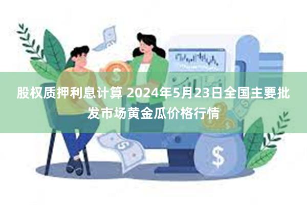 股权质押利息计算 2024年5月23日全国主要批发市场黄金瓜价格行情