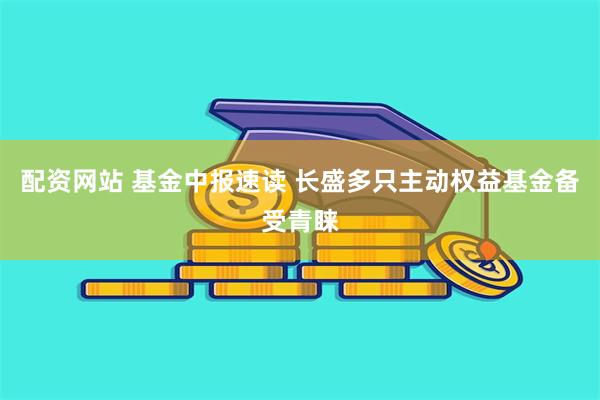 配资网站 基金中报速读 长盛多只主动权益基金备受青睐