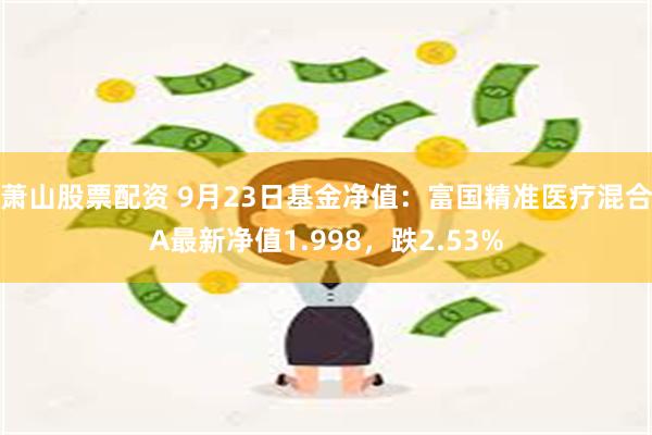 萧山股票配资 9月23日基金净值：富国精准医疗混合A最新净值1.998，跌2.53%